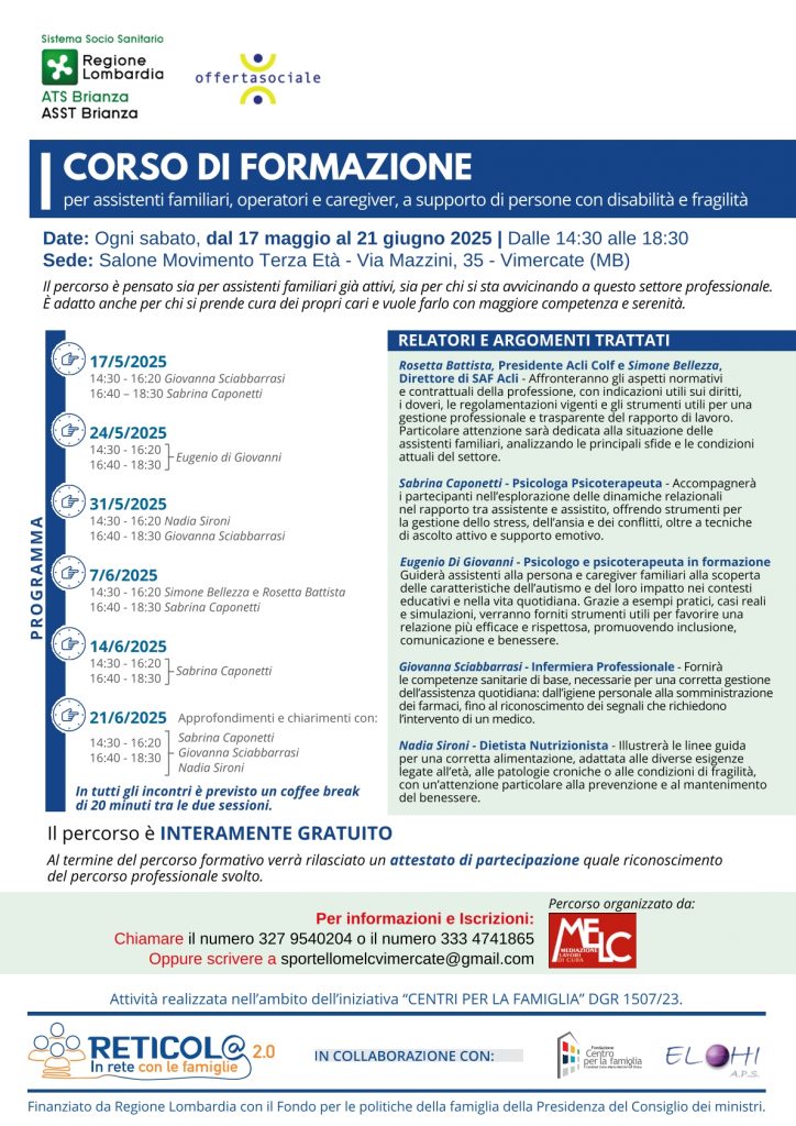 CORSO FORMAZIONE RETICOLO