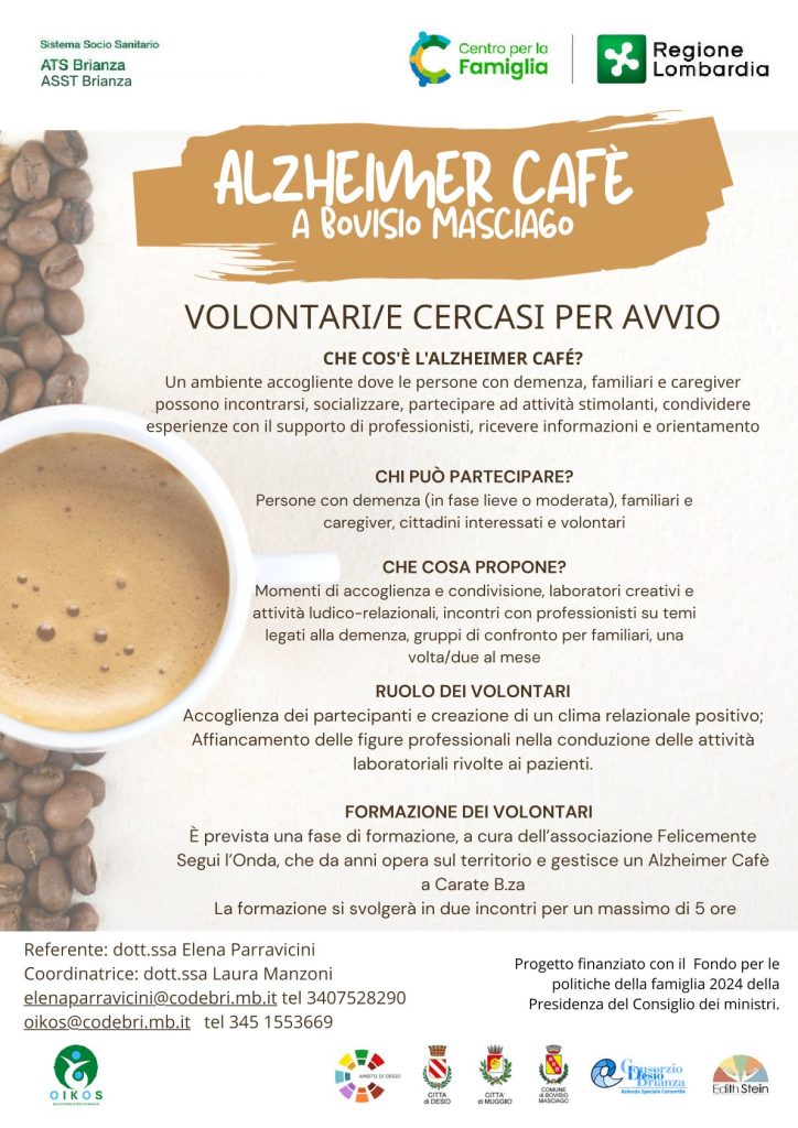 Alzheimer cafè - volantino